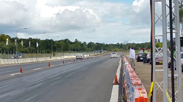 Abdel's 14.0xx pass in his Mitsubishi AWD VR4 смотреть онлайн