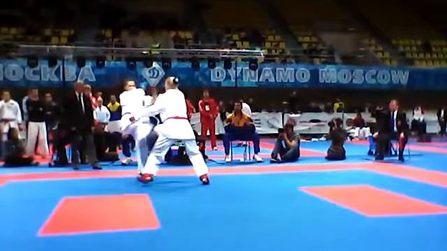 WSKU EC & ISO - WKF Kumite female -55 FINAL - SANDU vs KADZOVA смотреть онлайн