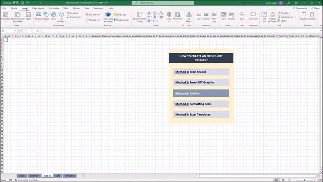 How to Create an Org Chart in Excel? | FREE Download смотреть онлайн