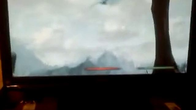Skyrim Dragon 360 Glitch! смотреть онлайн