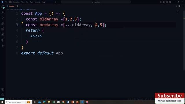 React JS Tutorial - Basic to Advance ? React ES6 Spread Operator Expanding Arrays смотреть онлайн