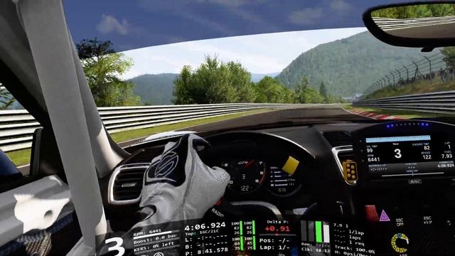 Assetto Corsa - Nürburgring Nordschleife VLN - Cayman GT 4 Clubsport - Oculus Rift Gameplay