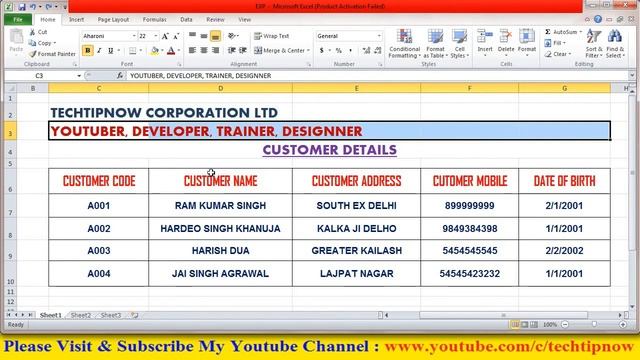 Merge Cells in MS Excel |Merge And Center |Merge Across | UnMerge Cells in Excel in Hindi Part-5 смотреть онлайн