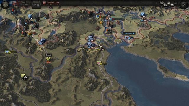 Unity of Command 2 | Blitzkrieg DLC | Mission 13 - Operation Marita смотреть онлайн