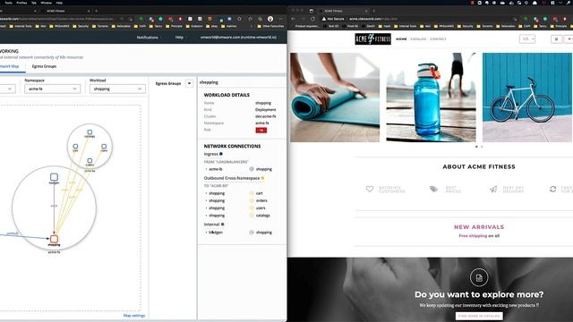 Carbon black - Runtime network map demo смотреть онлайн