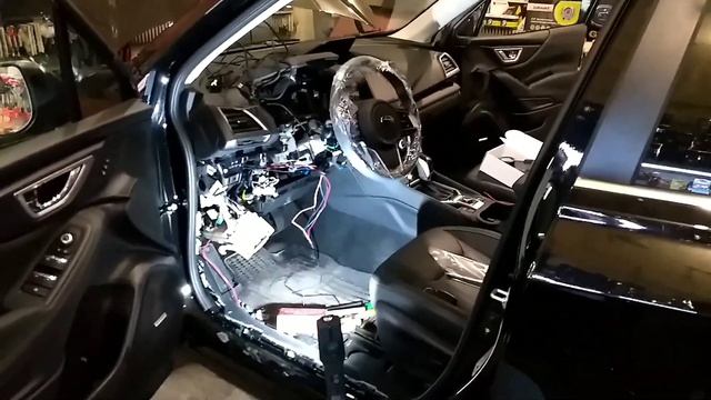 Subaru Forester 2020 StarLine s96 установка сигнализации. Автолайт автосвет автоэлектрик OLLO смотреть онлайн