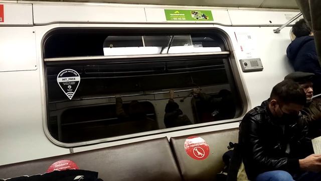 Калужско-рижская линия метро. 81-717/714 "Номерной". Тёплый Стан - Октябрьская. смотреть онлайн