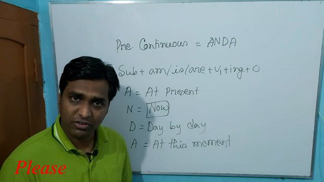 Present Continuous Tense смотреть онлайн