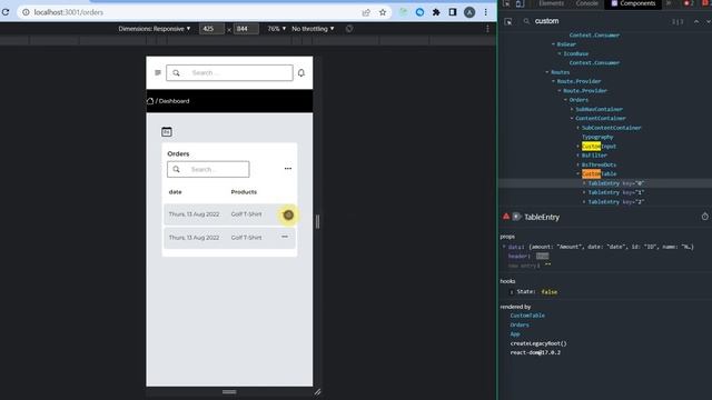 Custom-made reactjs table component | (NOCODE). смотреть онлайн