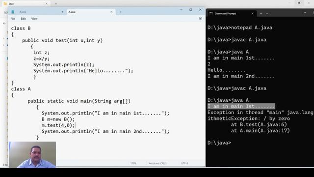 Java: Code on Exception Handling -Part 1 смотреть онлайн