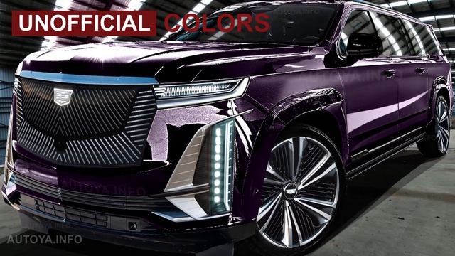 New Cadillac Escalade 2024 Facelift & IQ Model - The BIGGEST All-Electric SUV Coming