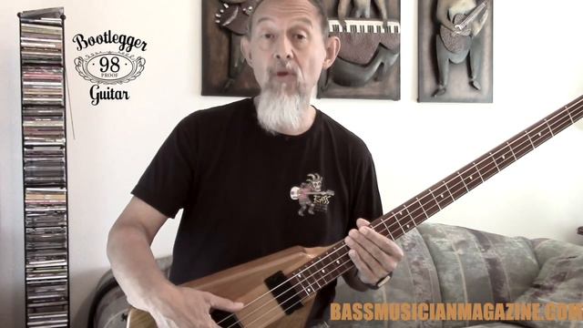 Bootlegger Guitar Ace vs Ibanez EHB 1000 смотреть онлайн