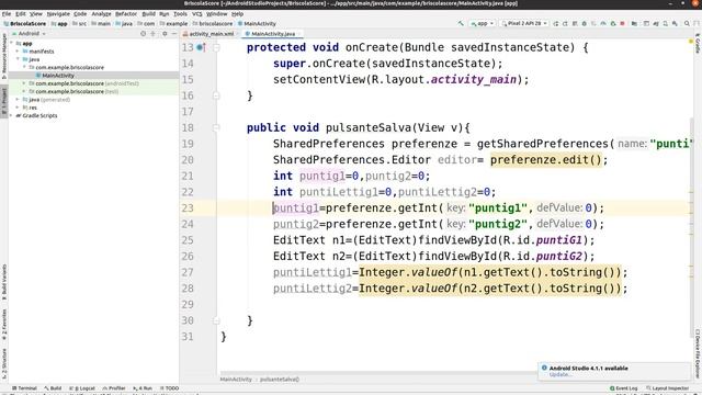Android Studio: Esercizio BriscolaScore смотреть онлайн