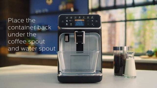 Philips Saeco EP4347/94 LatteGo⎮HOW TO DESCALE смотреть онлайн