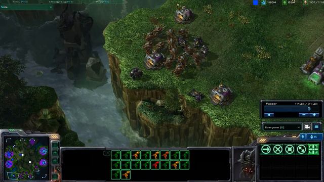 Starcraft 2 Crota (P) Enrix (Z) vs Chiss(Z) Digie(T) on Lost Temple Part 2 смотреть онлайн