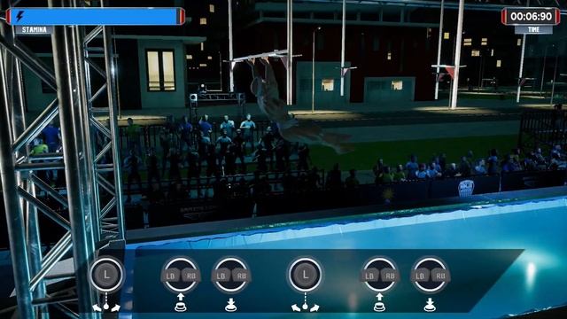 Let's Play American Ninja Warrior Challenge - Flying Bar!! смотреть онлайн