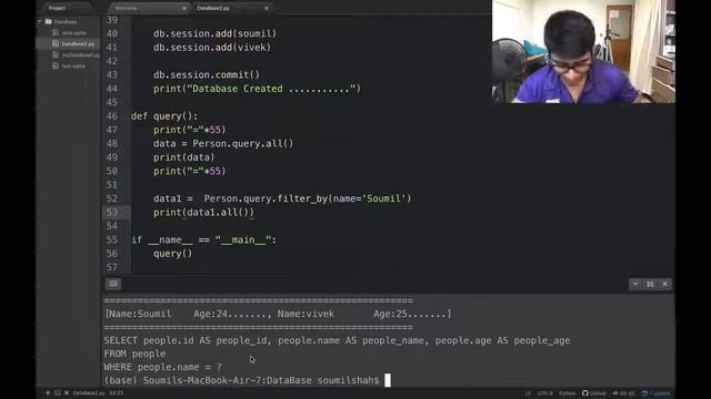 Getting started with SQLAlchemy Database Python TutoriaL 3 смотреть онлайн