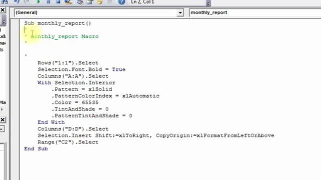 Create and edit macro in Excel смотреть онлайн