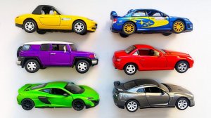 Mercedes vs BMW - Модельки Автомобилей. Обзор на Маленькие МАШИНКИ - Various Cars in Dynamics