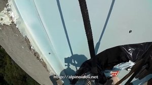 Алюминиевый фасад. Монтируем композитные панели на фасад лоджии методом промышленного альпинизма