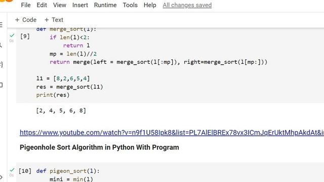 Все 18 алгоритмов сортировки в Python #python #code #pythoncode #алгоритм #сортировка смотреть онлайн