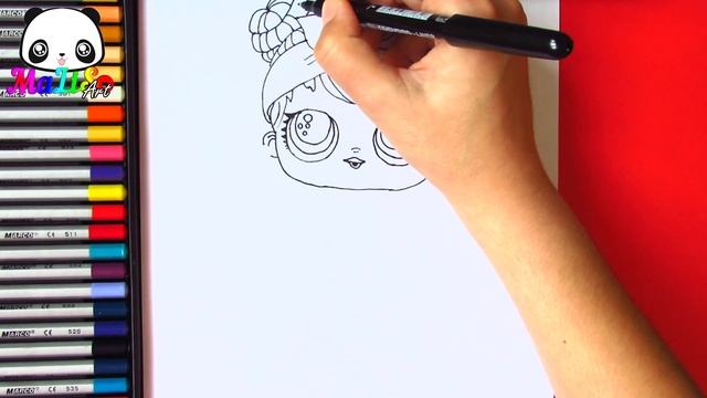 Як намалювати ляльку ЛОЛ. Прості малюнки LOL Doll. Малюнки олівцем смотреть онлайн