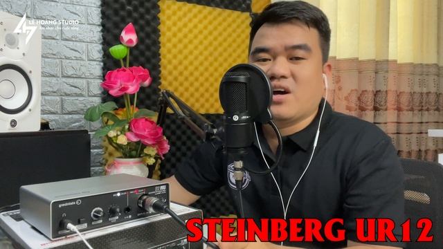 LHS | Combo Thu Âm Mix Nhạc Chất Lượng Với Soundcard Yamaha Steinberg UR12 + Micro Technica AT2020 смотреть онлайн