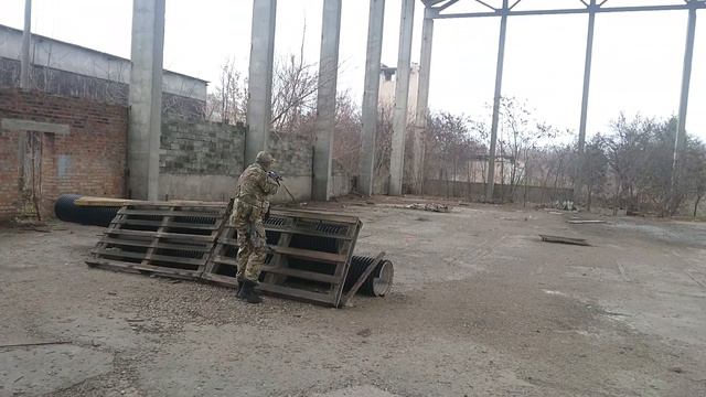 Страйкбол Запорожье, полигон Монолит 26.11.2017 -01- смотреть онлайн