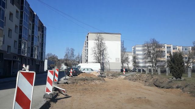 Расширение парковки во дворе. смотреть онлайн