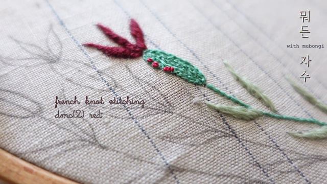 같은 꽃, 같은 마음 라벤더 자수 커플 넥케이프#embroidery#프랑스자수#flowerembroidery#라벤더#자수#자수도안#봄꽃#springflower#lavender