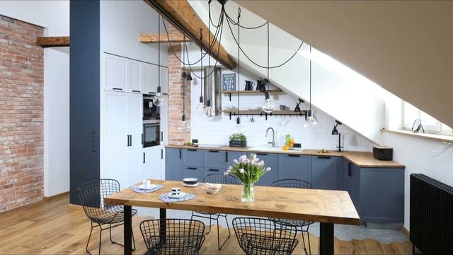 Гостиная с кухней - 30 красивых решений из Польских домов смотреть онлайн