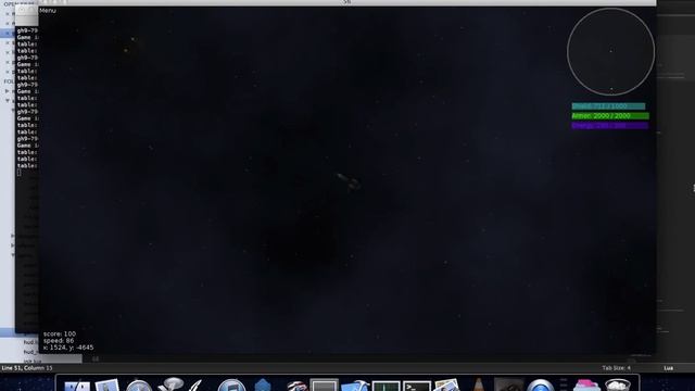 Space game with dynamic lights in love2d смотреть онлайн