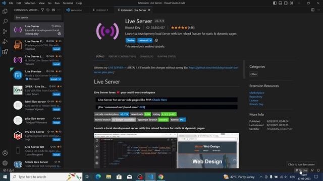 Vs Code Download & Install with Coding | Learn HTML, CSS, Bootstrap 5, JavaScript, JQuery #3 смотреть онлайн
