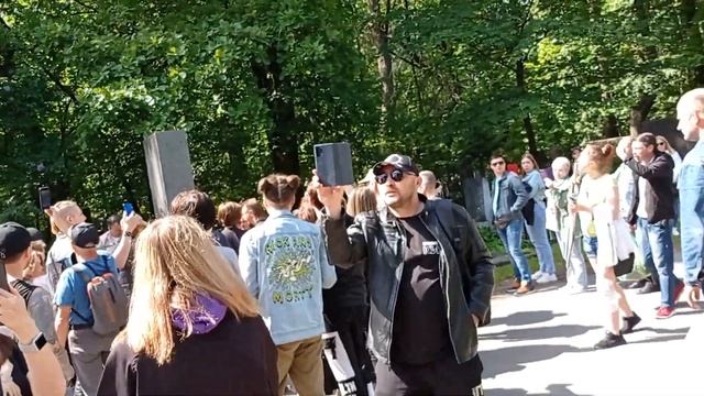 Богословское кладбище 60 лет В.Цою. 21.06.2022 смотреть онлайн