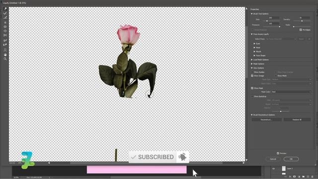 3D Effect Flower Hand - Tutorial Photoshop CC 2020 смотреть онлайн