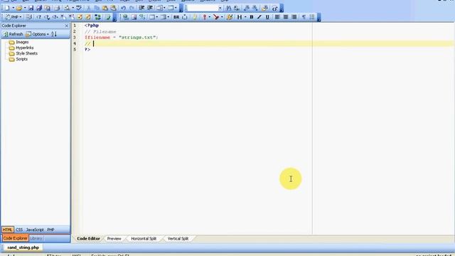 PHP. How to get a random string from a file смотреть онлайн