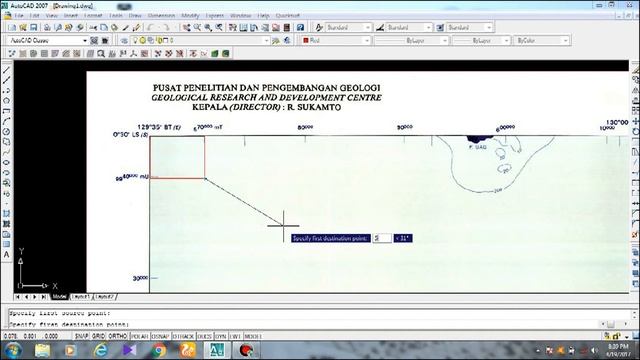 Tutorial AutoCAD 2007 "How To Digitize Map With JPEG/PNG Format " смотреть онлайн