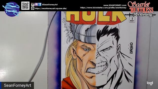 Morning warm-up: coloring 50/50 sketches смотреть онлайн