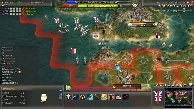 Civilization Realism Invictus - England - Erneuter Krieg gegen die Azteken #41 (Ohne Kommentation) смотреть онлайн