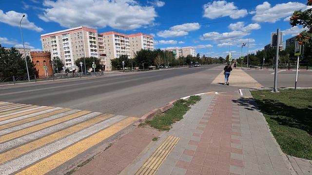 Костанай перекрёсток проспекта Абая и улицы Чкалова смотреть онлайн