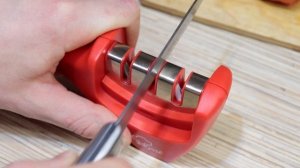 Популярная точилка для ножей с AliExpress. Быстрая заточка ножа.