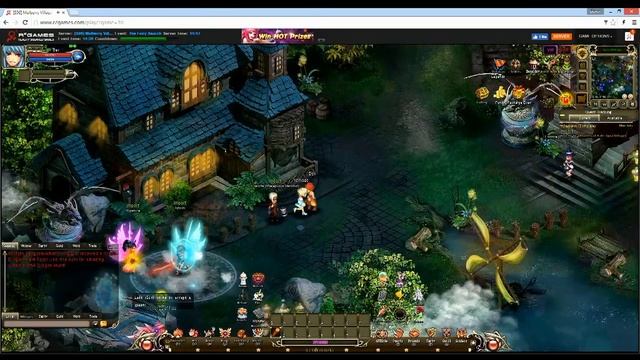 Crystal Saga Gameplay Video Browser Base MMO смотреть онлайн