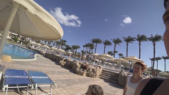 Обзор пляжа Albatros Aqua Park Hurgada смотреть онлайн