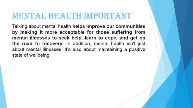 PowerPoint Presentation on Mental Health смотреть онлайн