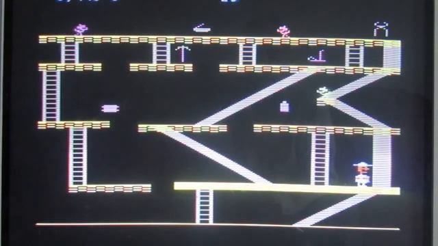 Commodore 64 (SX-64) real hardware game review Miner 2049er смотреть онлайн