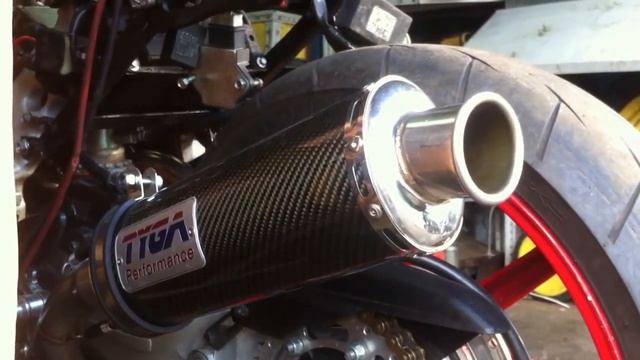 Tyga-Performance Full Exhaust System Honda VFR 400 nc30 смотреть онлайн