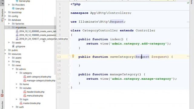 Laravel CRUD Create, Read, Update, Delete Class 05 (Ecommerce laravel project full) смотреть онлайн