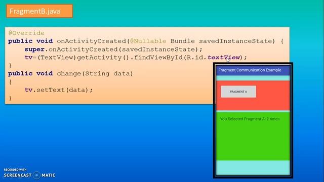 InterFragment Communication in Android,part-1,#70 смотреть онлайн