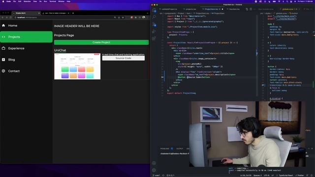 Building my Portfolio Website: React.JS, GraphQL & MongoDB смотреть онлайн