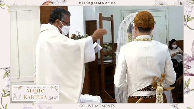Mario & Kartika's Holy Matrimony | 21st November 2021 At 10 AM